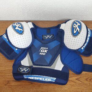 Hockey Accessories - Hespeler Basix GX-100 Youth Shoulder Pads Size Large